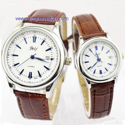 Fashion leather strap watch lover watch Fashion leather strap watch lover watch