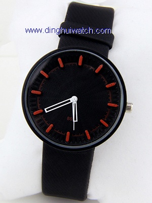 Fashion PU watch with big dial Fashion PU watch with big dial