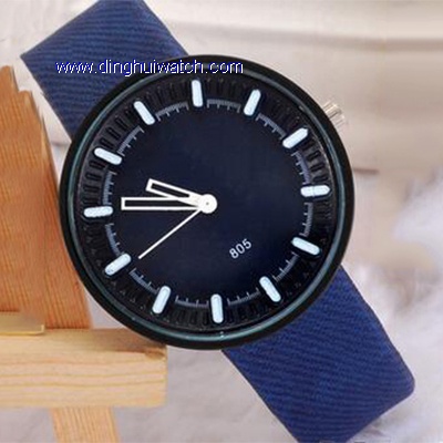 Fashion PU watch with big dial Fashion PU watch with big dial