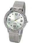 Alloy case with diamond steel mesh strap