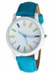 Leather watch fashion alloy quartz watch