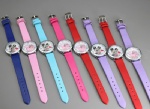 Fashion leather strap watch