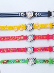 Fashion kids watch silicone strap watch