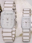 Fashion ceramic watch lover watch