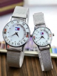 Fashion lover watch with steel mesh strap