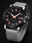 Stainless steel watch