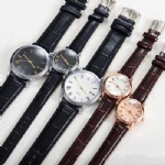 Leather watch