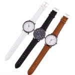 Leather watch
