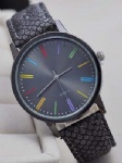 Leather watch