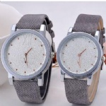 Leather watch