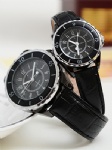 Fashion alloy watch with PU strap and Arabic numerals